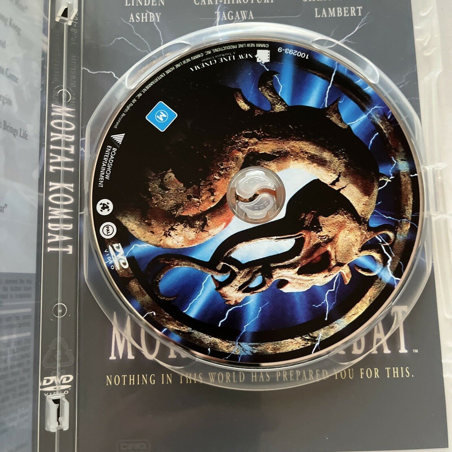 Mortal Kombat (DVD, 1995) Linden Ashby, Christopher Lambert Region 4