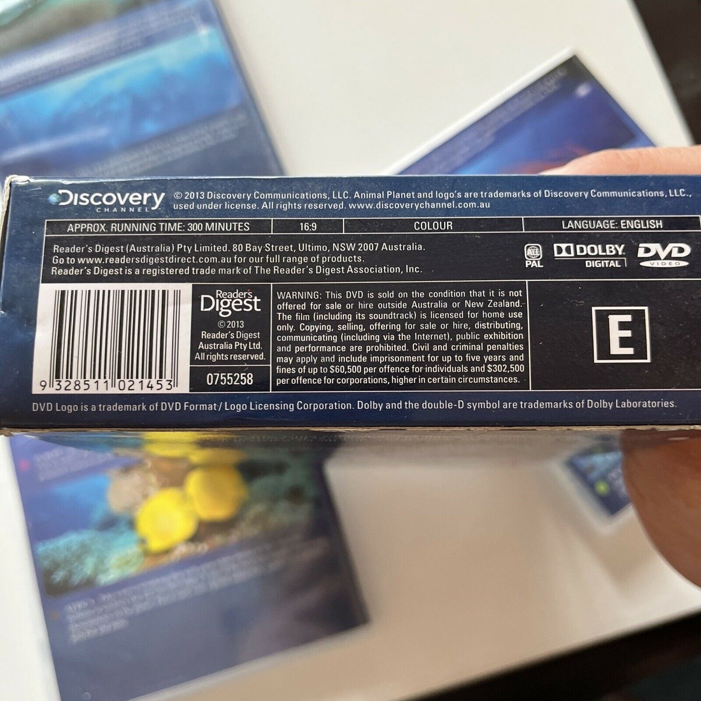 Animal Planet: The Magic of the Big Blue - Seven Continents (DVD, 2013, 3-Disc)