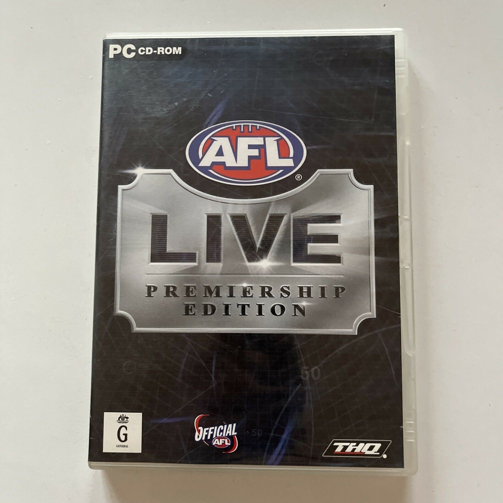 AFL Live Premiership Edition - Windows PC CD-ROM (2003) Aus Seller ...