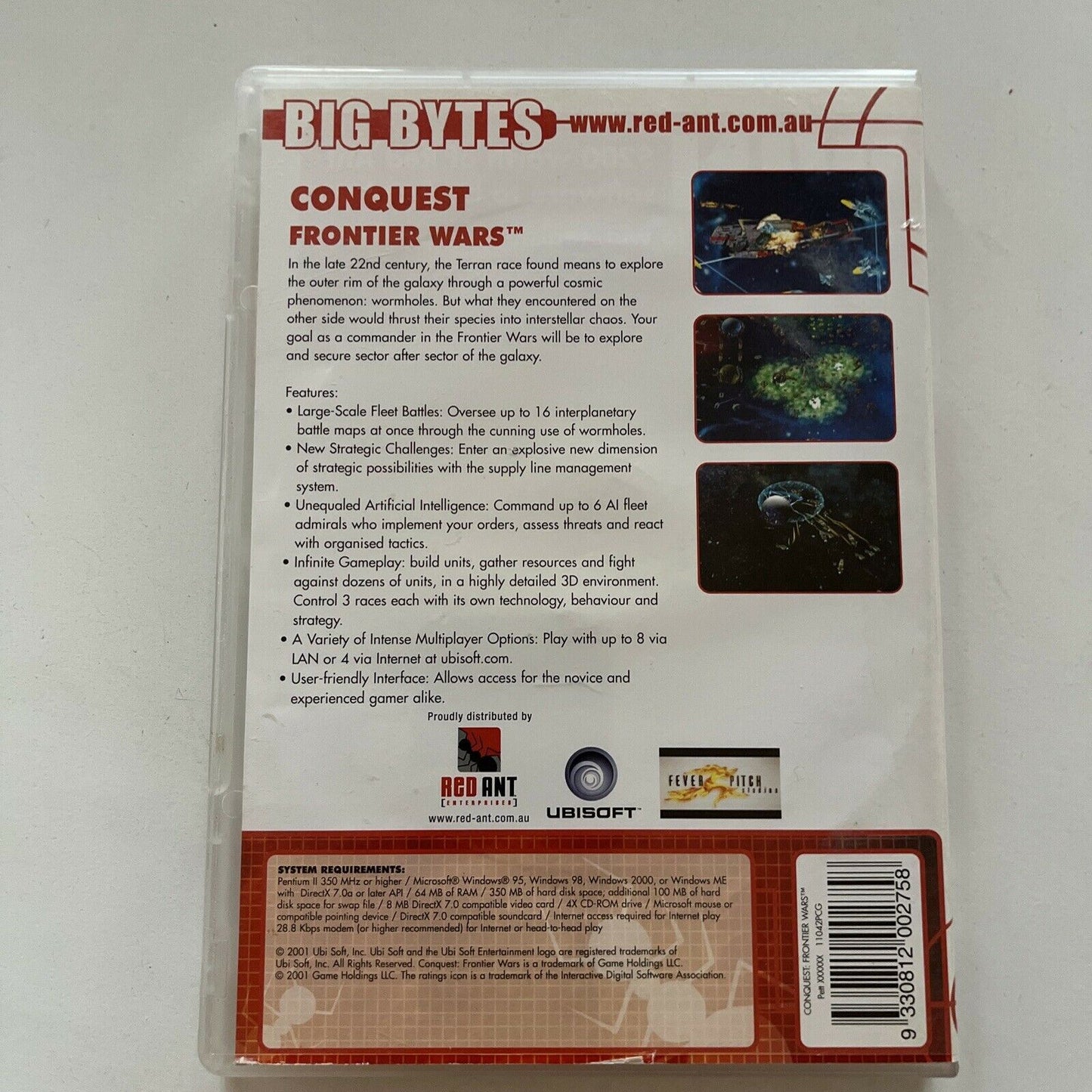 Conquest: Frontier Wars PC CDROM Ubisoft