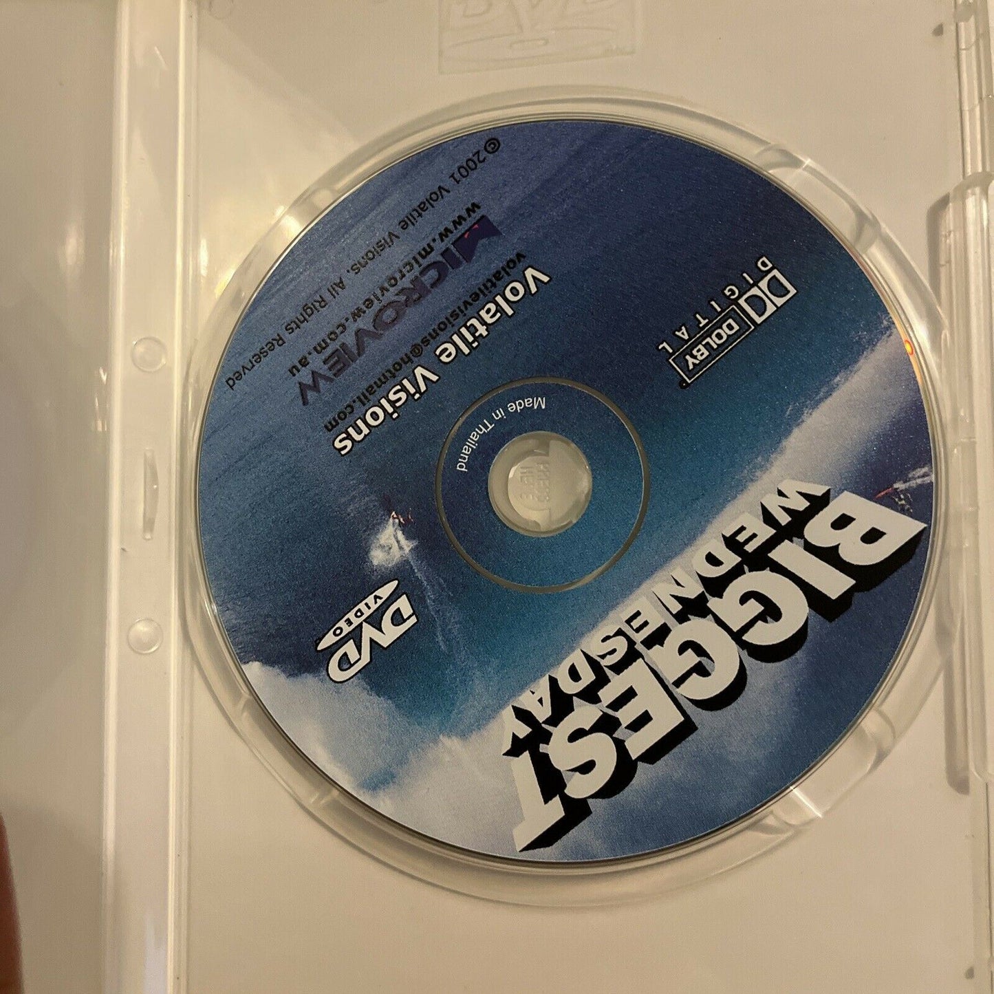 Biggest Wednesday: Condition Black (DVD, 2000) Laird Hamilton All Regions