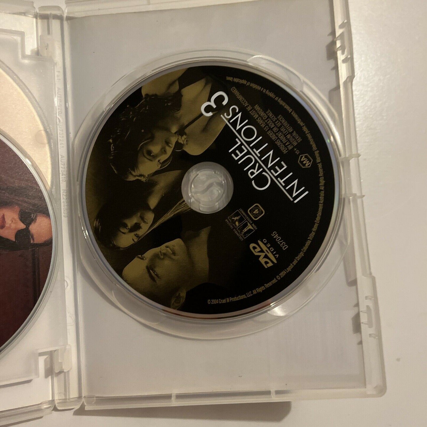 Cruel Intentions 1,2,3 (DVD, 2005, 3-Disc) Reese Witherspoon. Region 4