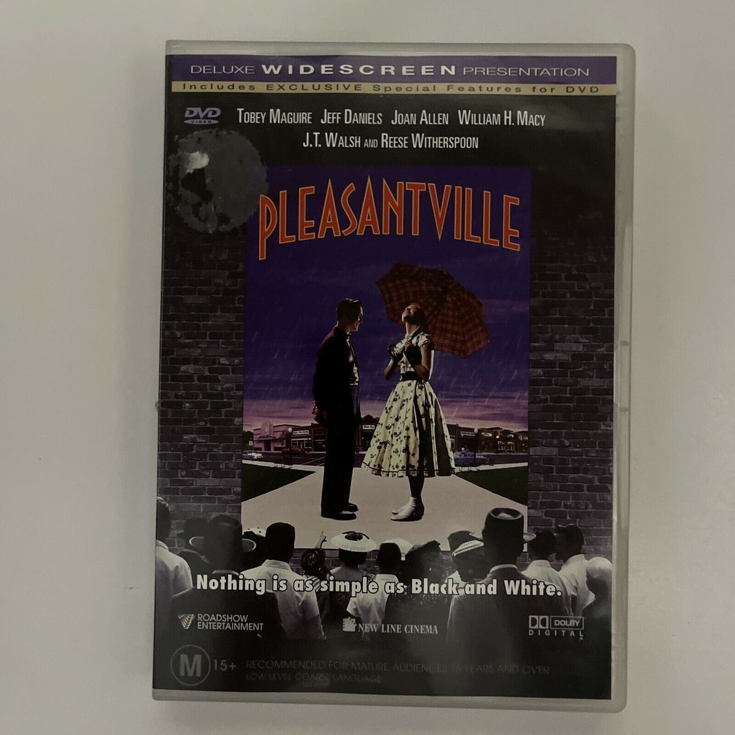 Pleasantville (DVD, 1997) Reese Witherspoon, Tobey Maguire. Region 4