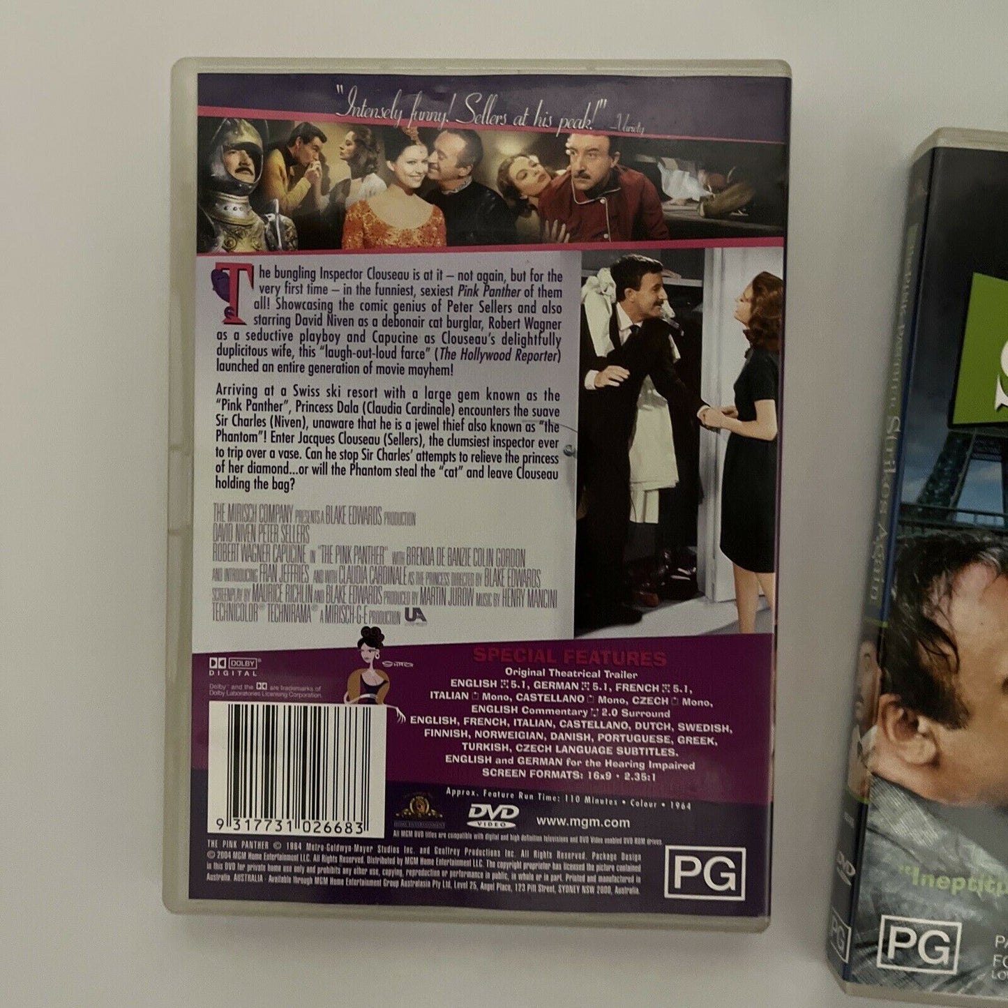 The Pink Panther / The Panther Strikes Again (DVD, 1976, 2-Disc) Region 4