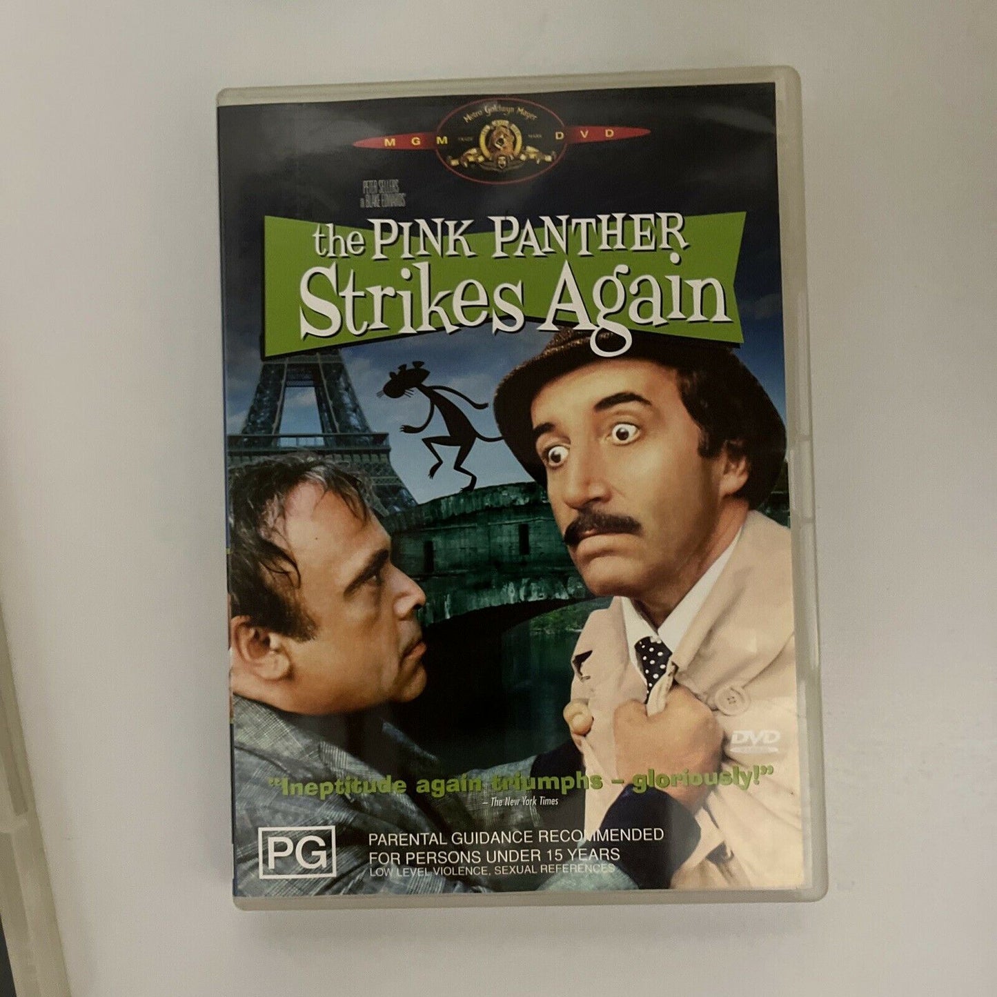 The Pink Panther / The Panther Strikes Again (DVD, 1976, 2-Disc) Region 4