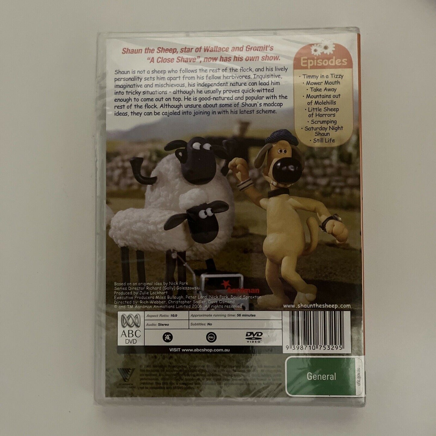 *New Sealed* Shaun The Sheep - Still Life (DVD, 2007) Region 4