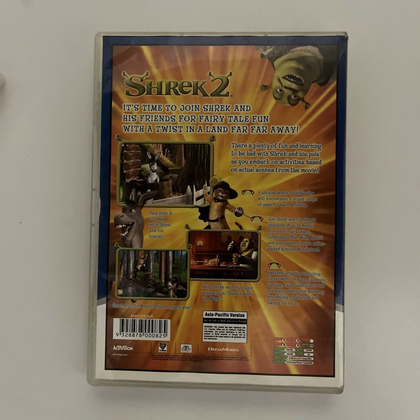 Shrek 2: Twisted Fairy Tale Fun PC CDROM