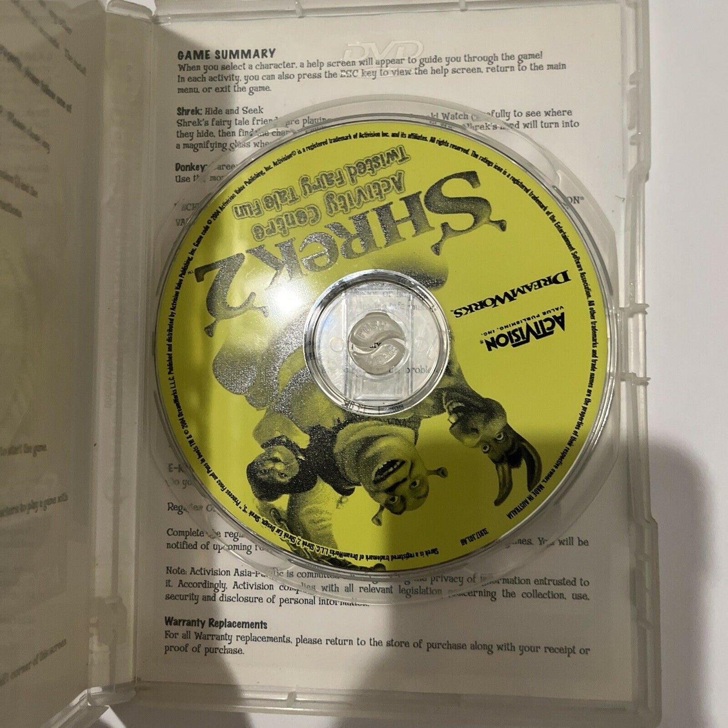 Shrek 2: Twisted Fairy Tale Fun PC CDROM