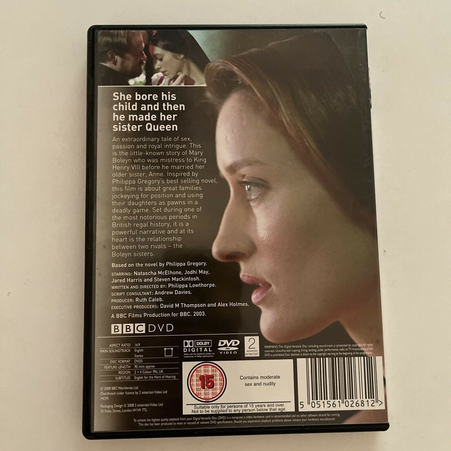 Philippa Gregory's: The Other Boleyn Girl (DVD, 2008) Region 4&2