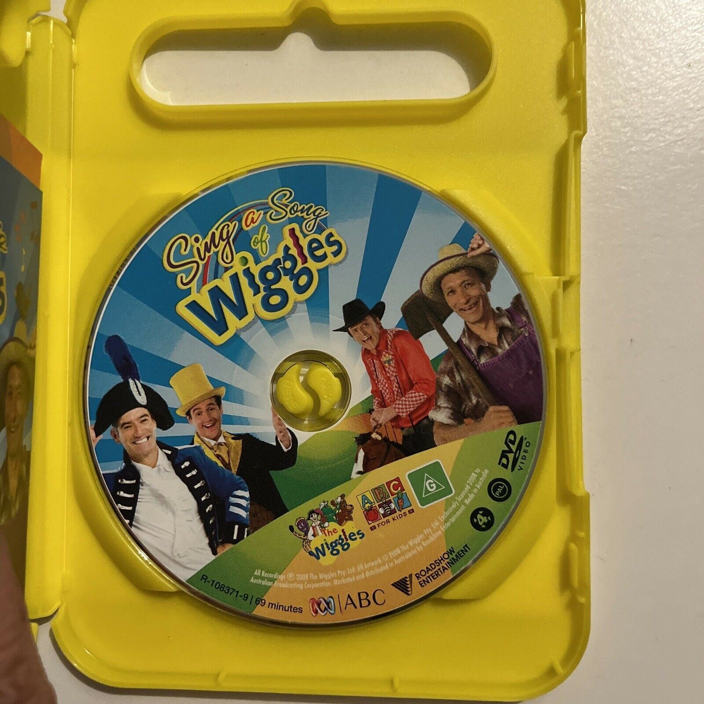4x The Wiggles - Sing A Song Of Wiggles, Wiggledancing! Hot Pippin's Rock & Roll