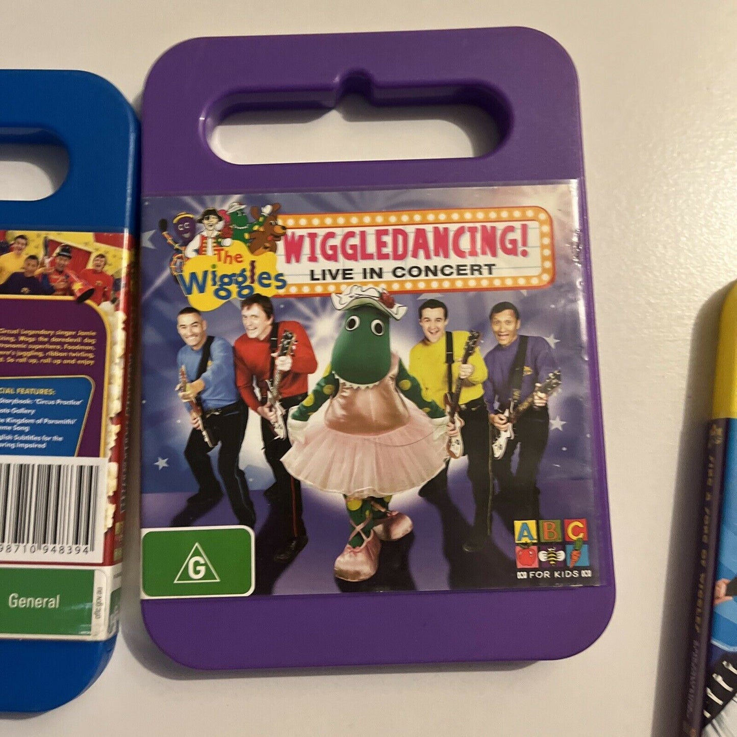 4x The Wiggles - Sing A Song Of Wiggles, Wiggledancing! Hot Pippin's Rock & Roll
