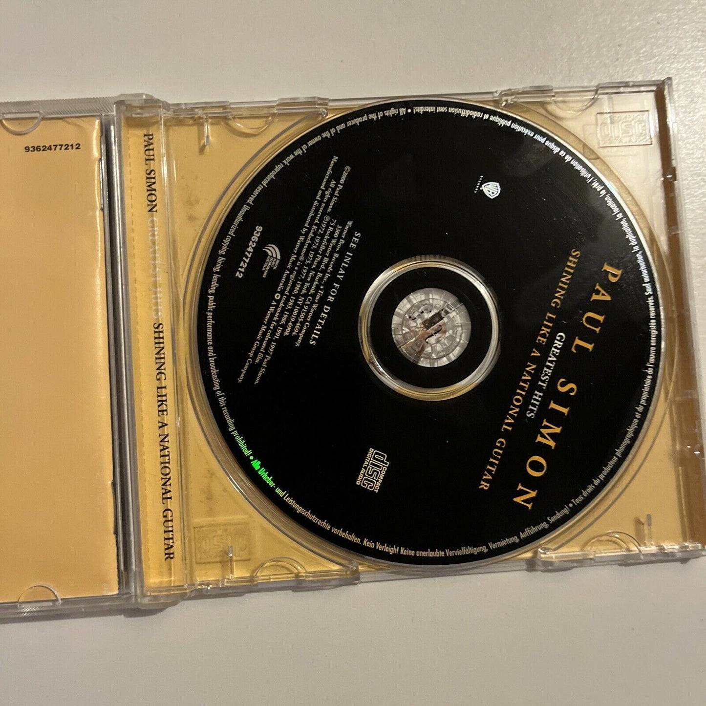 Greatest Hits: Shining Like a National Guitar by Paul Simon (CD, May-2000)