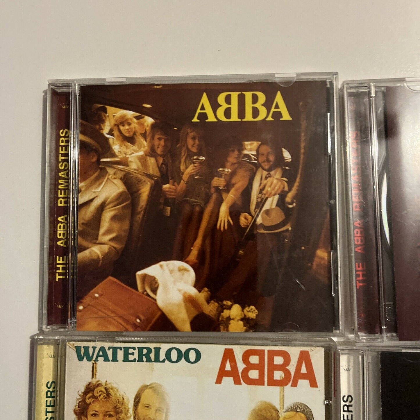 5x ABBA CD Albums: ABBA / Ring Ring / Waterloo / Arrival / Super Trouper