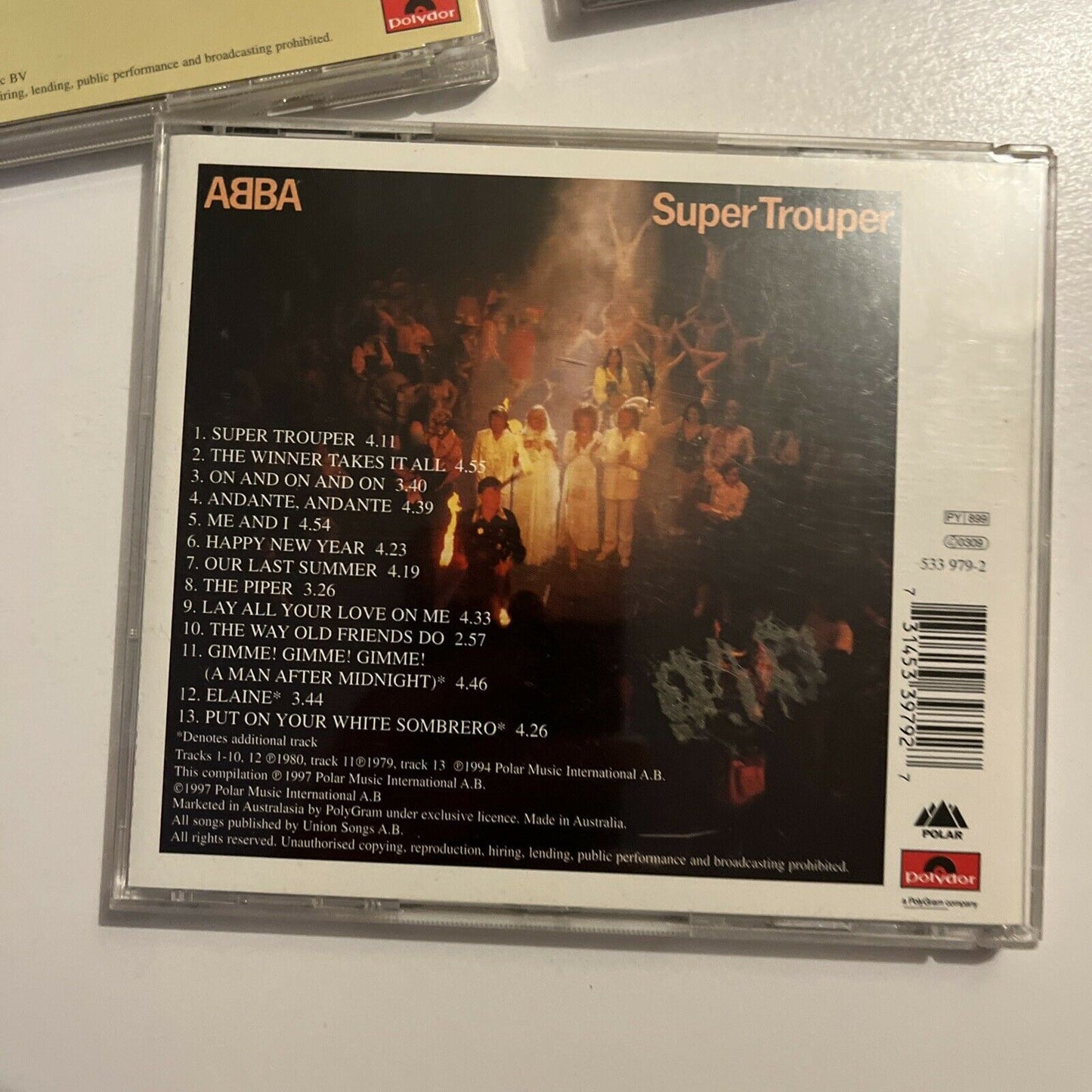 5x ABBA CD Albums: ABBA / Ring Ring / Waterloo / Arrival / Super Trouper