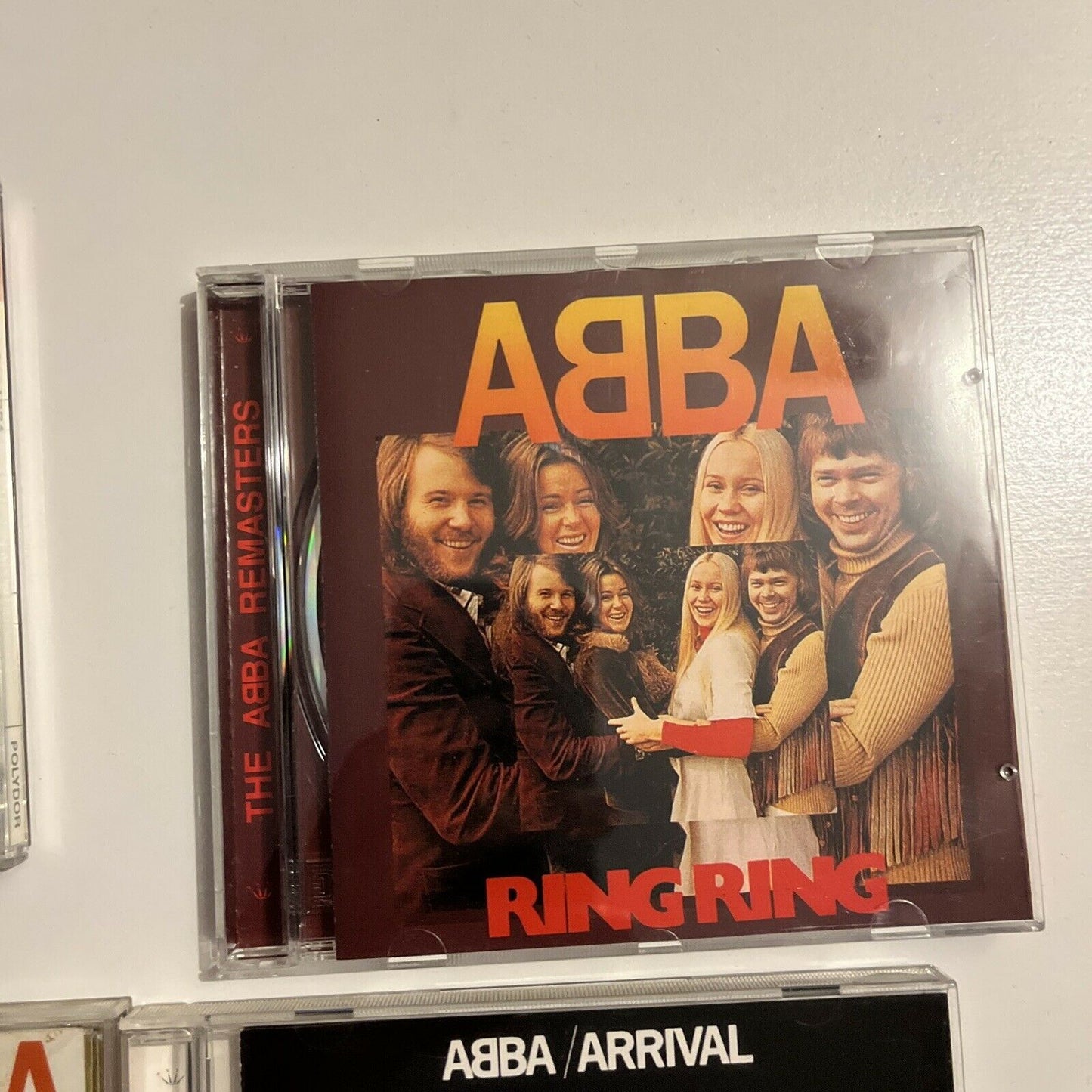 5x ABBA CD Albums: ABBA / Ring Ring / Waterloo / Arrival / Super Trouper
