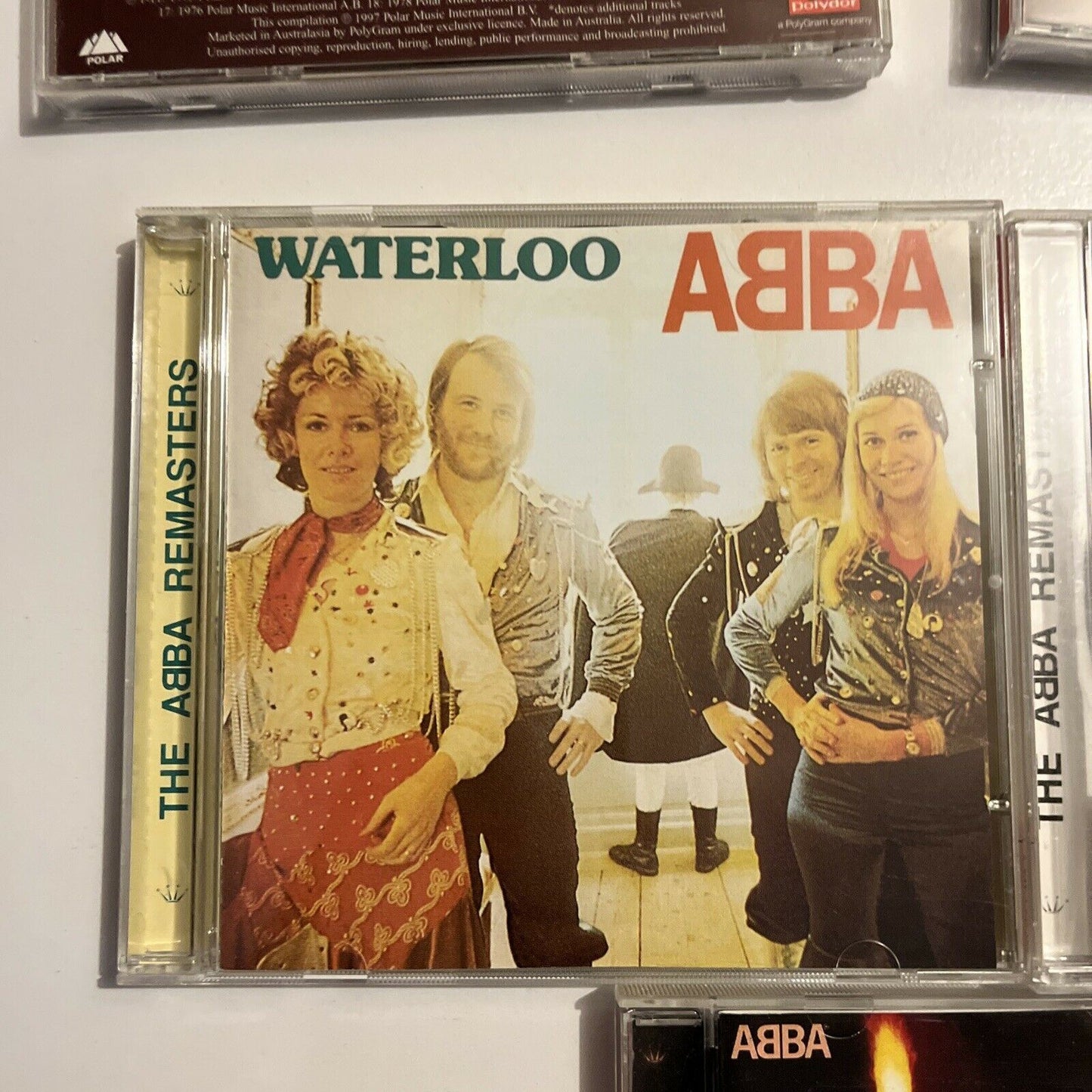 5x ABBA CD Albums: ABBA / Ring Ring / Waterloo / Arrival / Super Trouper