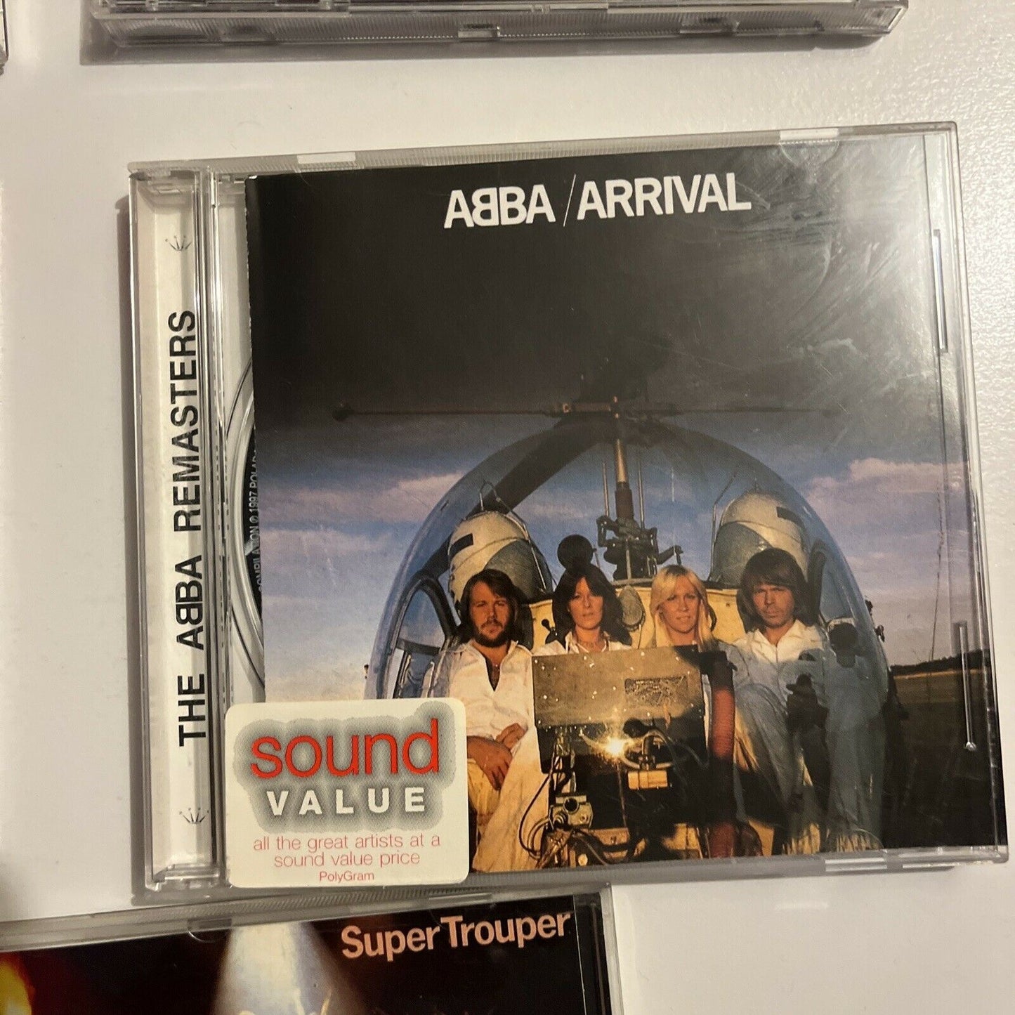 5x ABBA CD Albums: ABBA / Ring Ring / Waterloo / Arrival / Super Trouper