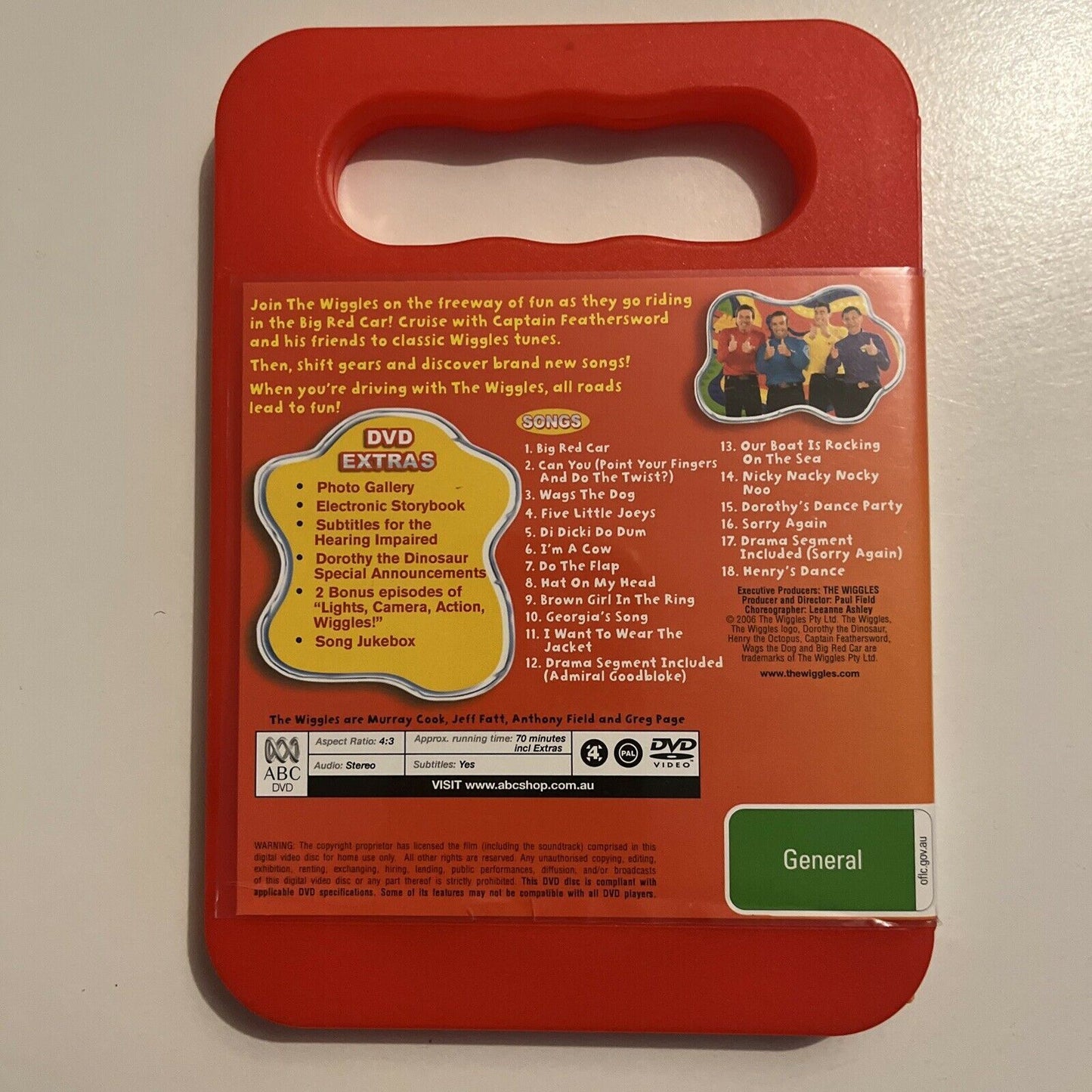 The Wiggles: Wiggle Bay / Here Comes The Big Red Car (DVD) Region 4
