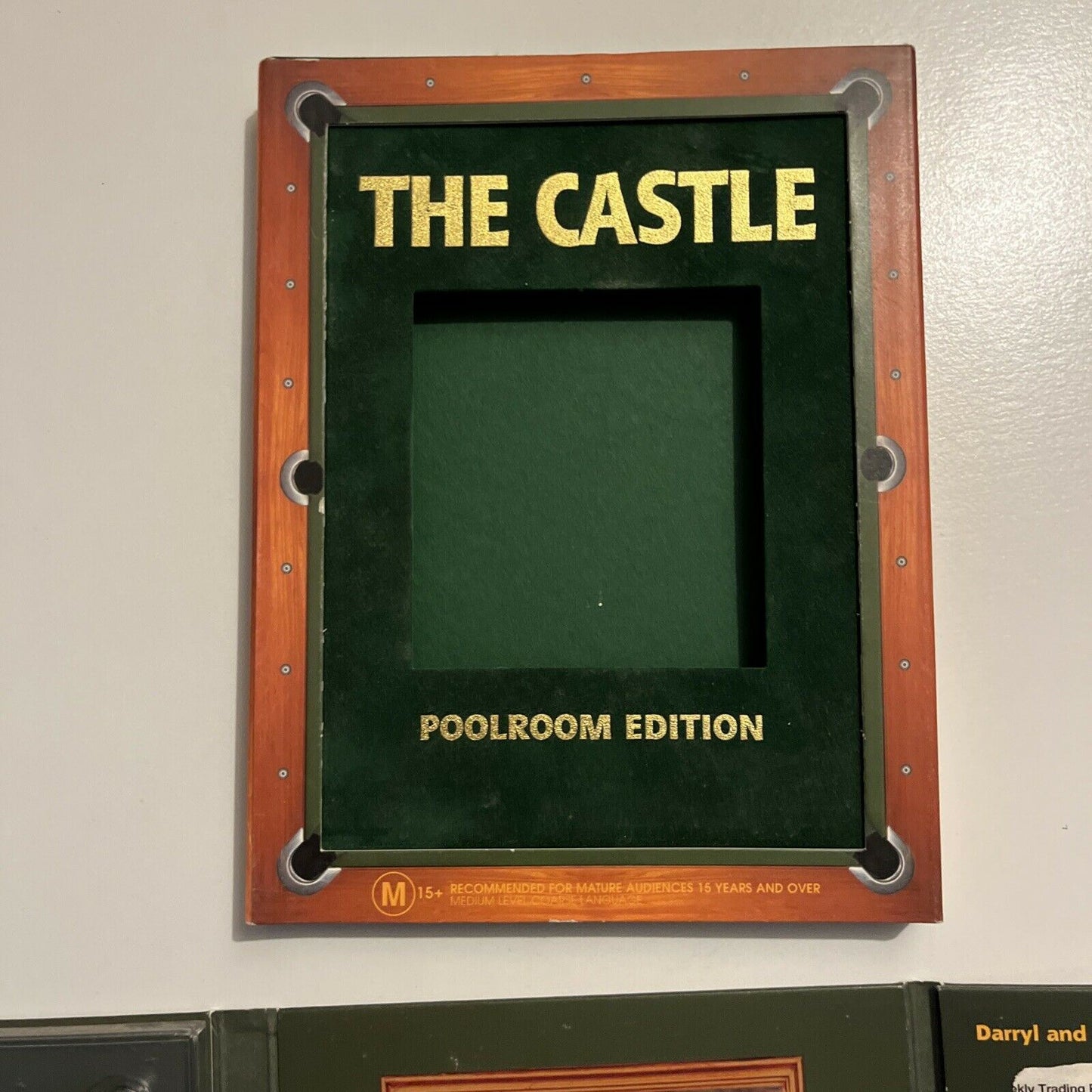 The Castle - Poolroom Edition (DVD, 1997) Michael Caton, Eric Bana. Region 4