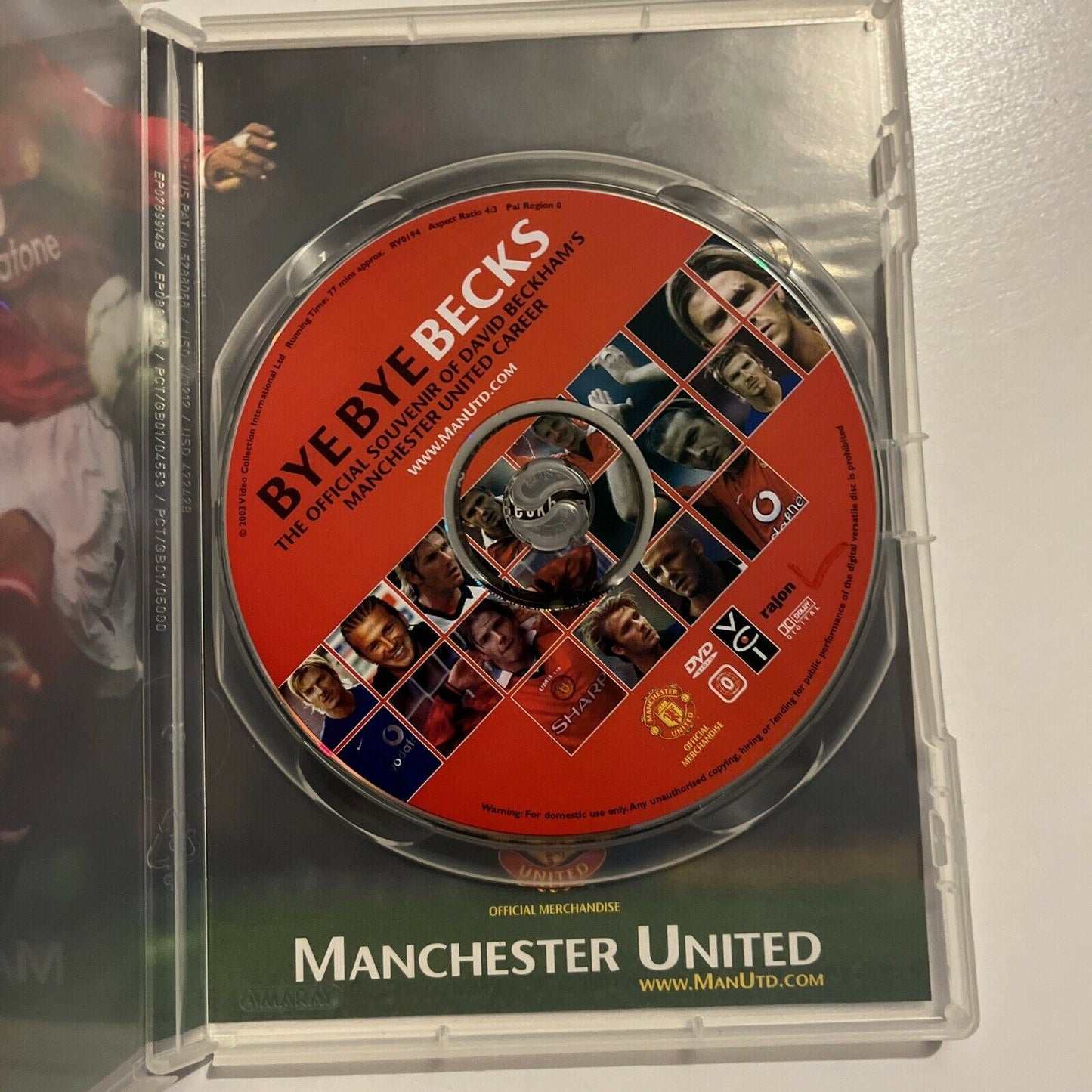David Beckham: Bye Bye Becks (DVD, 2003) All Regions