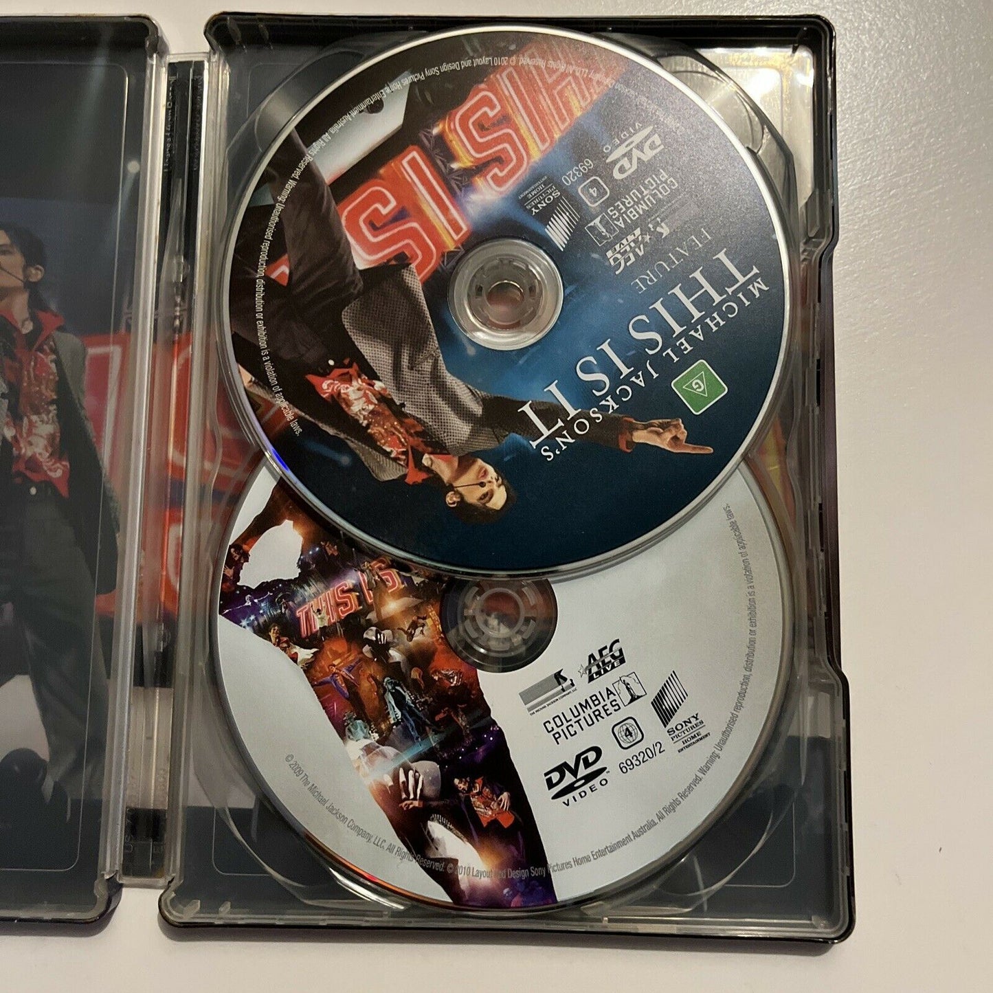 Michael Jackson's - Discover The Man You Never Knew - Steelbook (DVD, 2009)
