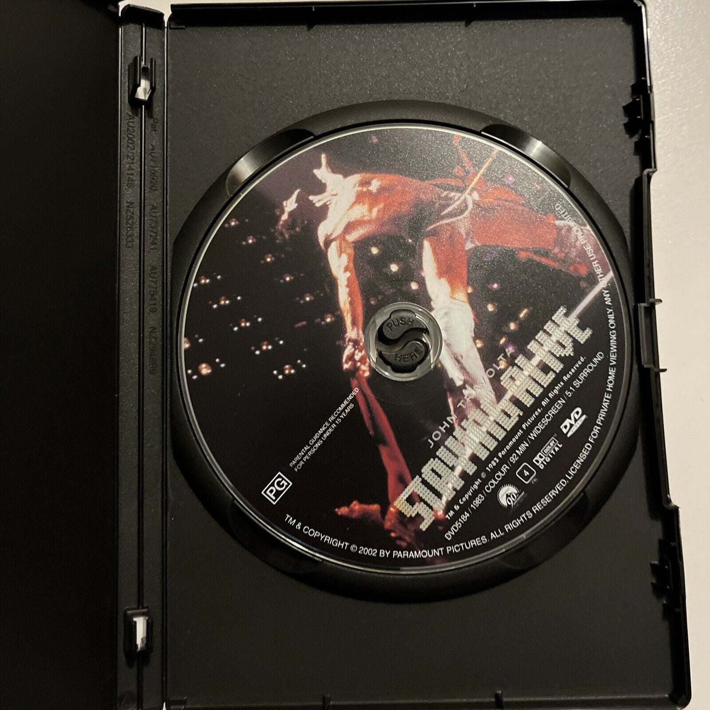 Staying Alive (DVD, 1983) John Travolta. Region 4