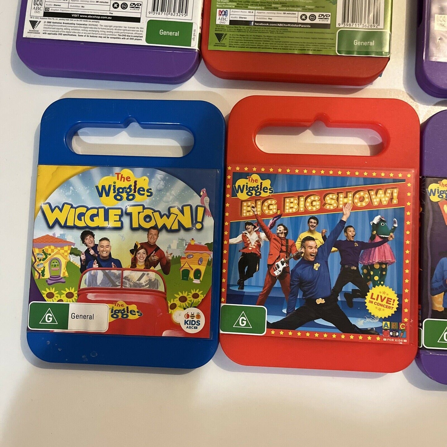10x The Wiggles DVD's Bulk Lot Region 4