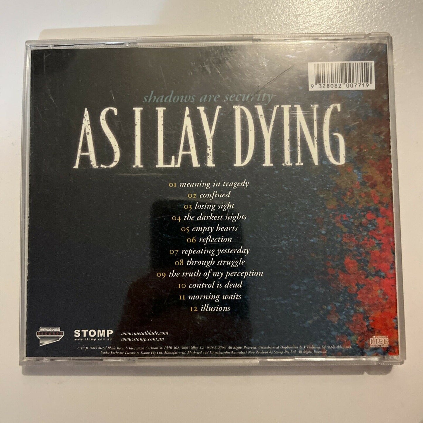 Shadows Are Security by As I Lay Dying (CD, Jun-2005, Metal Blade)
