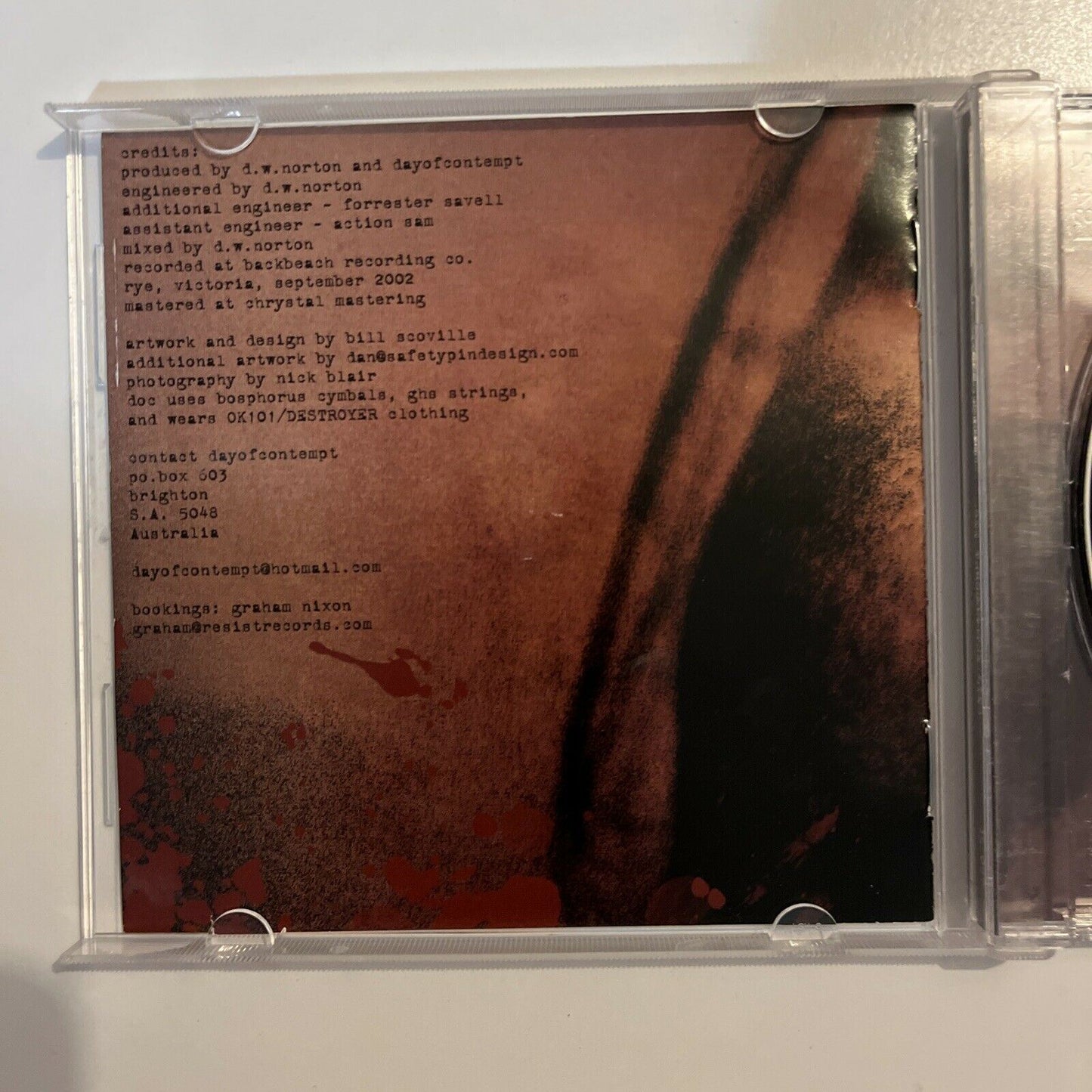 DAY OF CONTEMPT - See Through The Lies (CD, 2003)