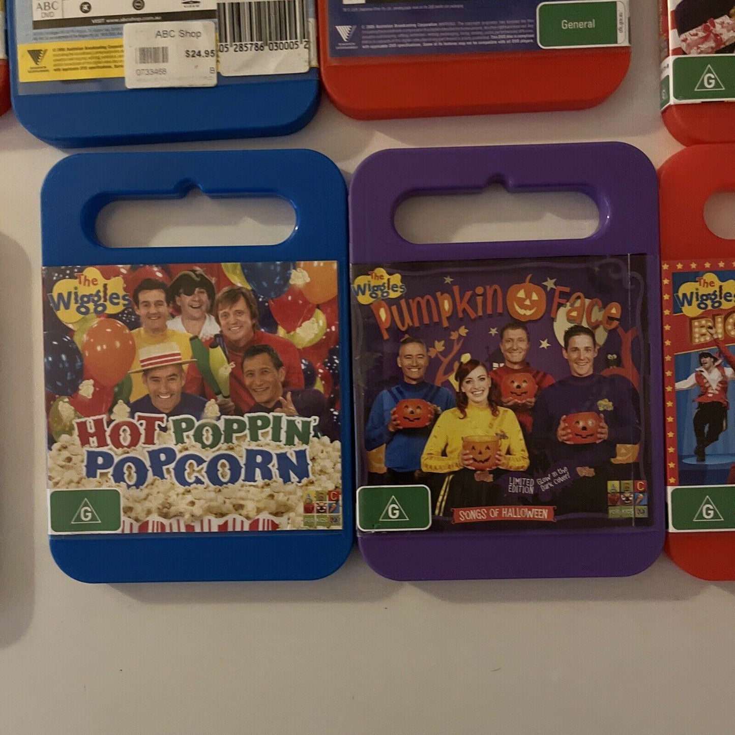 10x The Wiggles DVDs Region 4