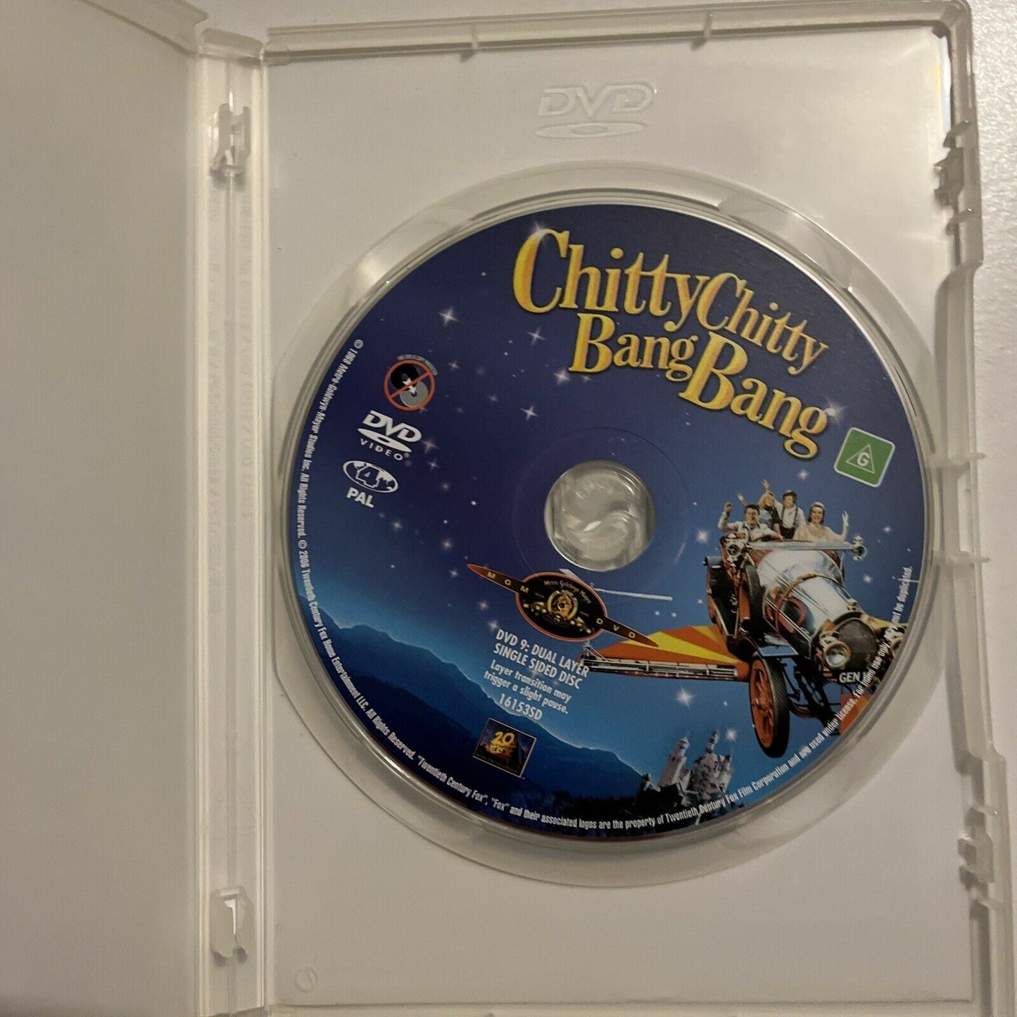 Chitty Chitty Bang Bang (DVD, 1968) Dick Van Dyke. Region 4