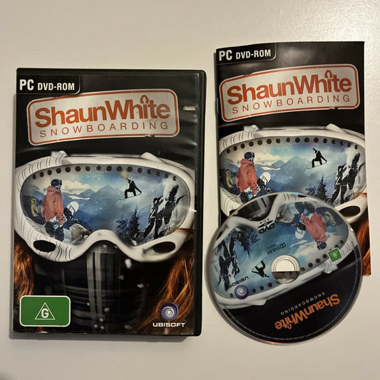 Shaun White Snowboarding PC DVD-ROM With Manual