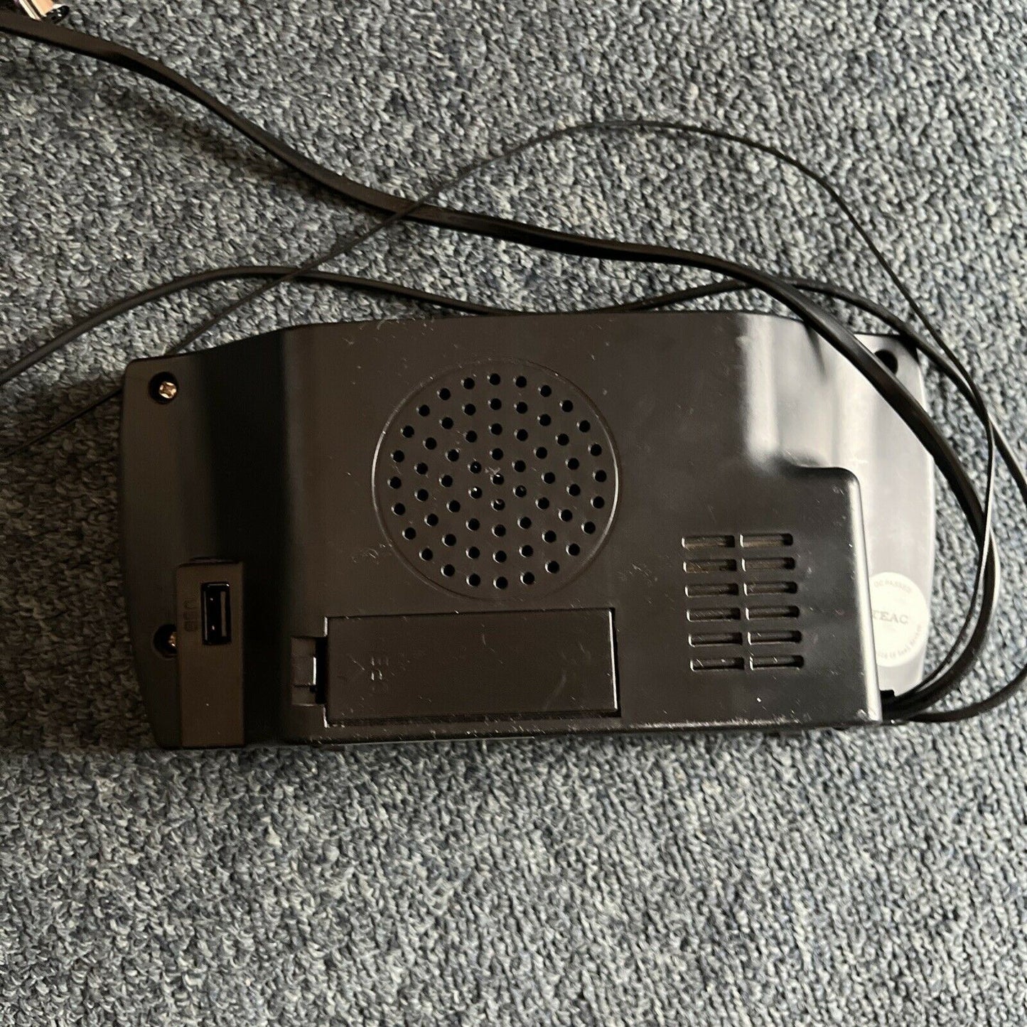 Teac CRX185U FM Clock Alarm Radio
