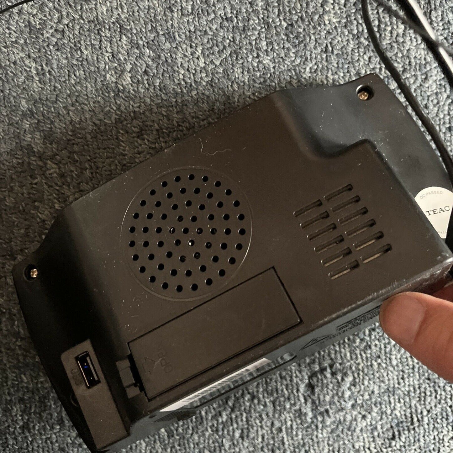 Teac CRX185U FM Clock Alarm Radio