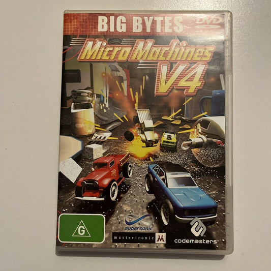 Micro Machines V4 PC DVD ROM GAME
