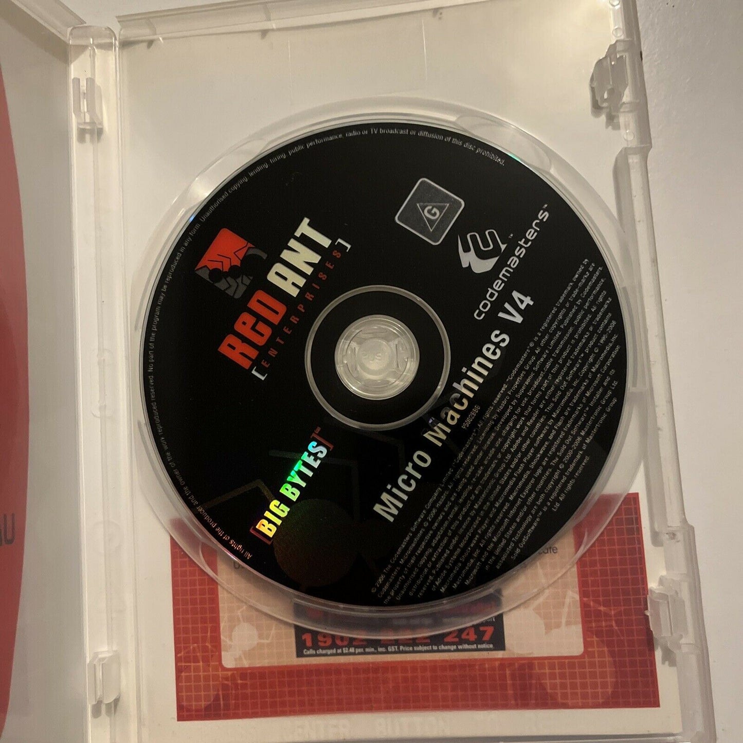 Micro Machines V4 PC DVD ROM GAME