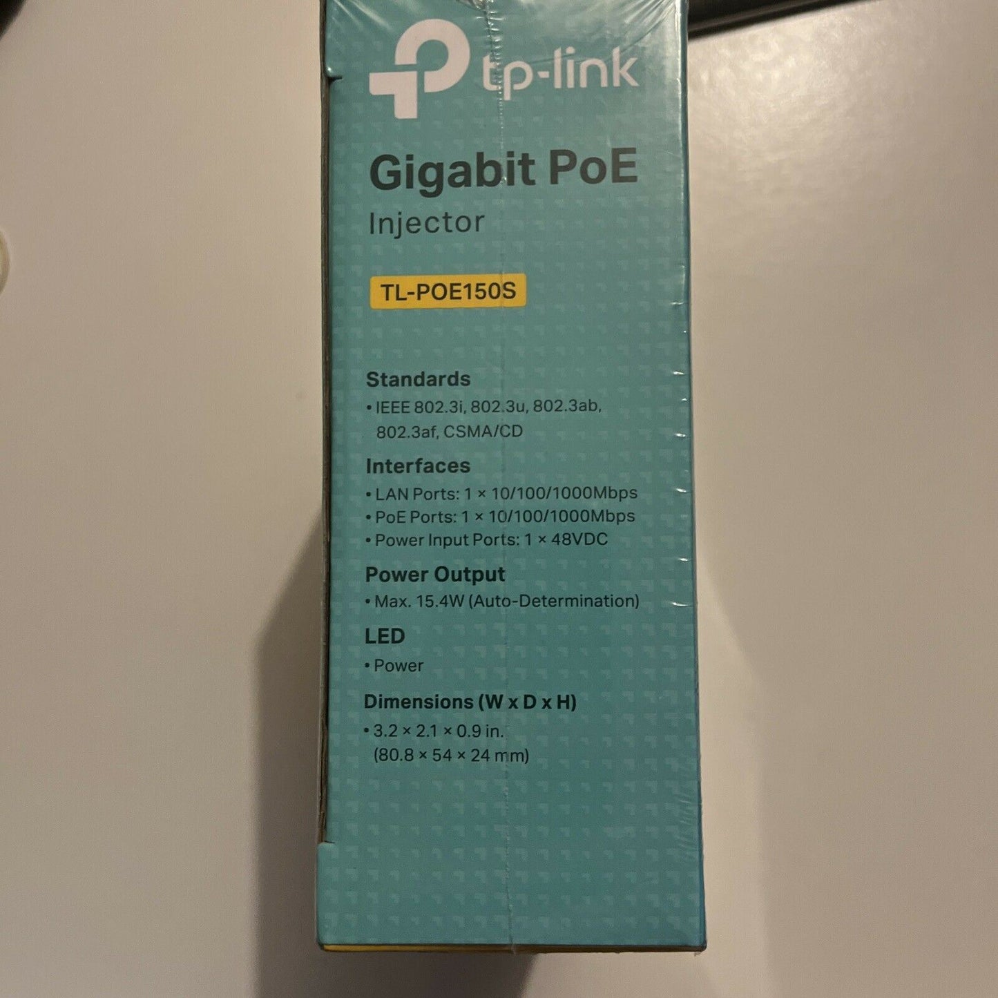 *New Sealed* Tp-Link Gigabiy PoE Injector TL-POE150S
