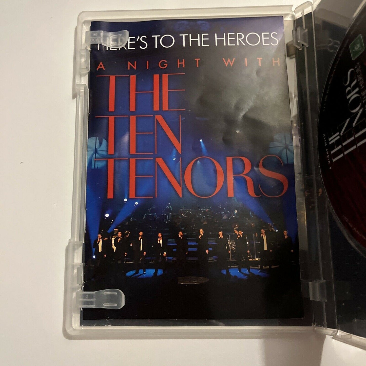 Here's To The Heroes - A Night With The Ten Tenors (DVD, 2007) Region 4&2