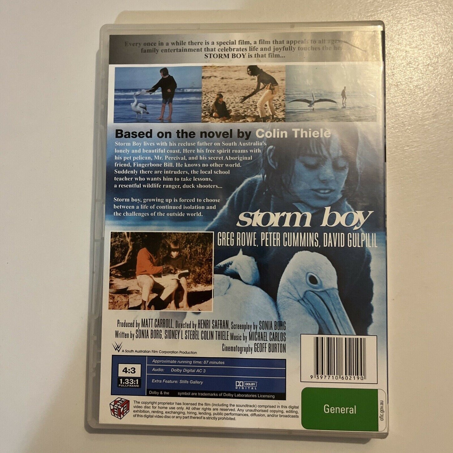 Storm Boy - Special Anniversary Edition (DVD, 1976) David Gulpilil Region 4