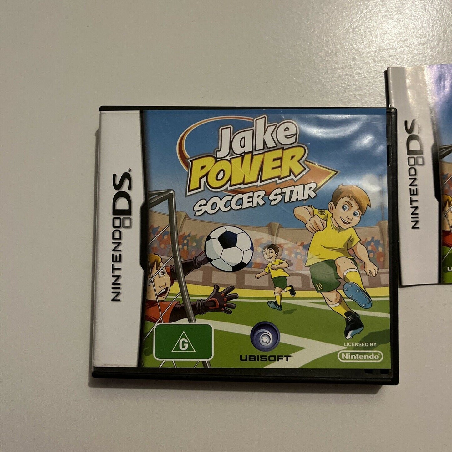 Jake Power Soccer Star NINTENDO DS Video Game With Manual