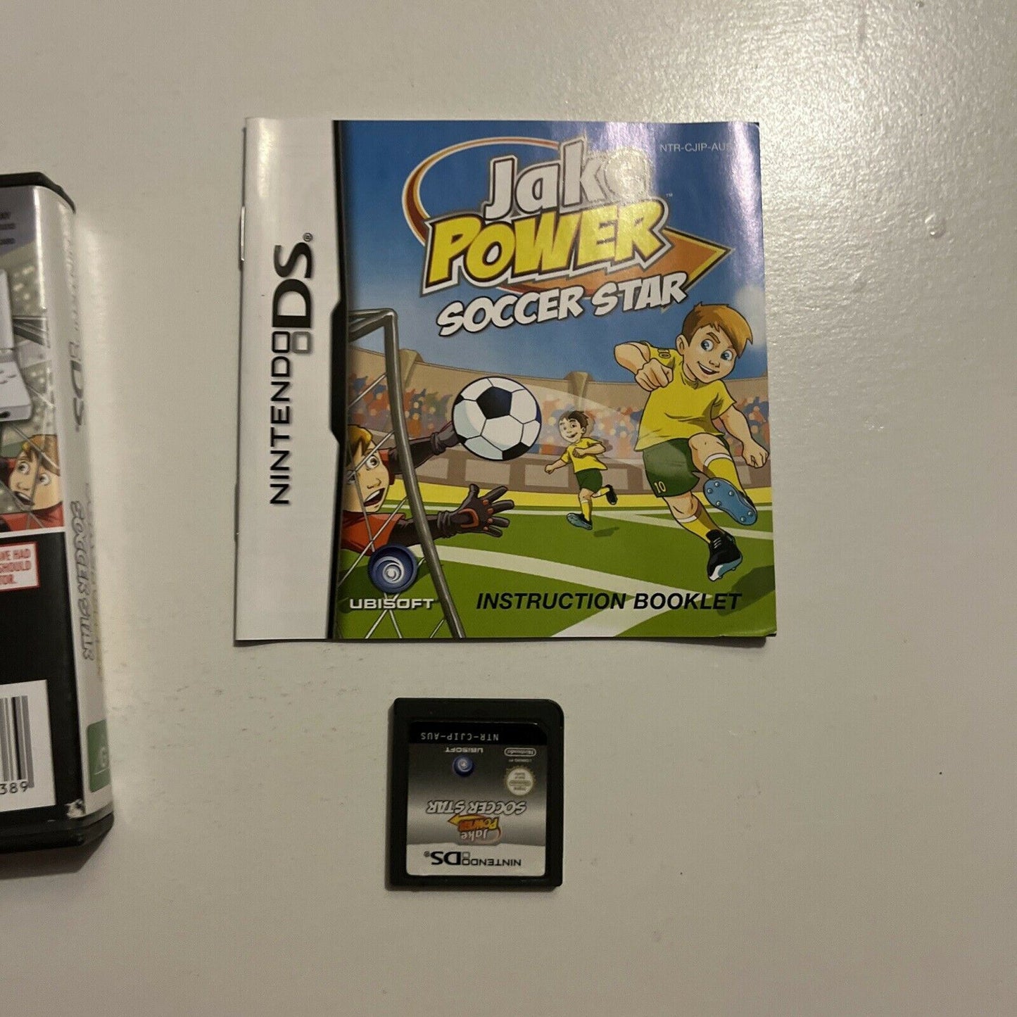 Jake Power Soccer Star NINTENDO DS Video Game With Manual