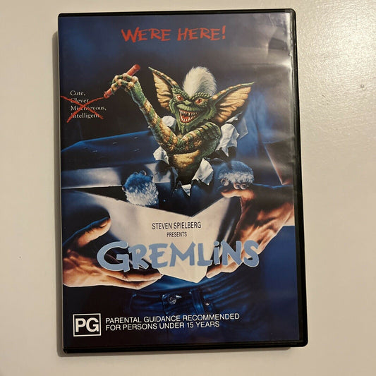 Gremlins (DVD, 1984) Zach Galligan,  Phoebe Cates. Region 4