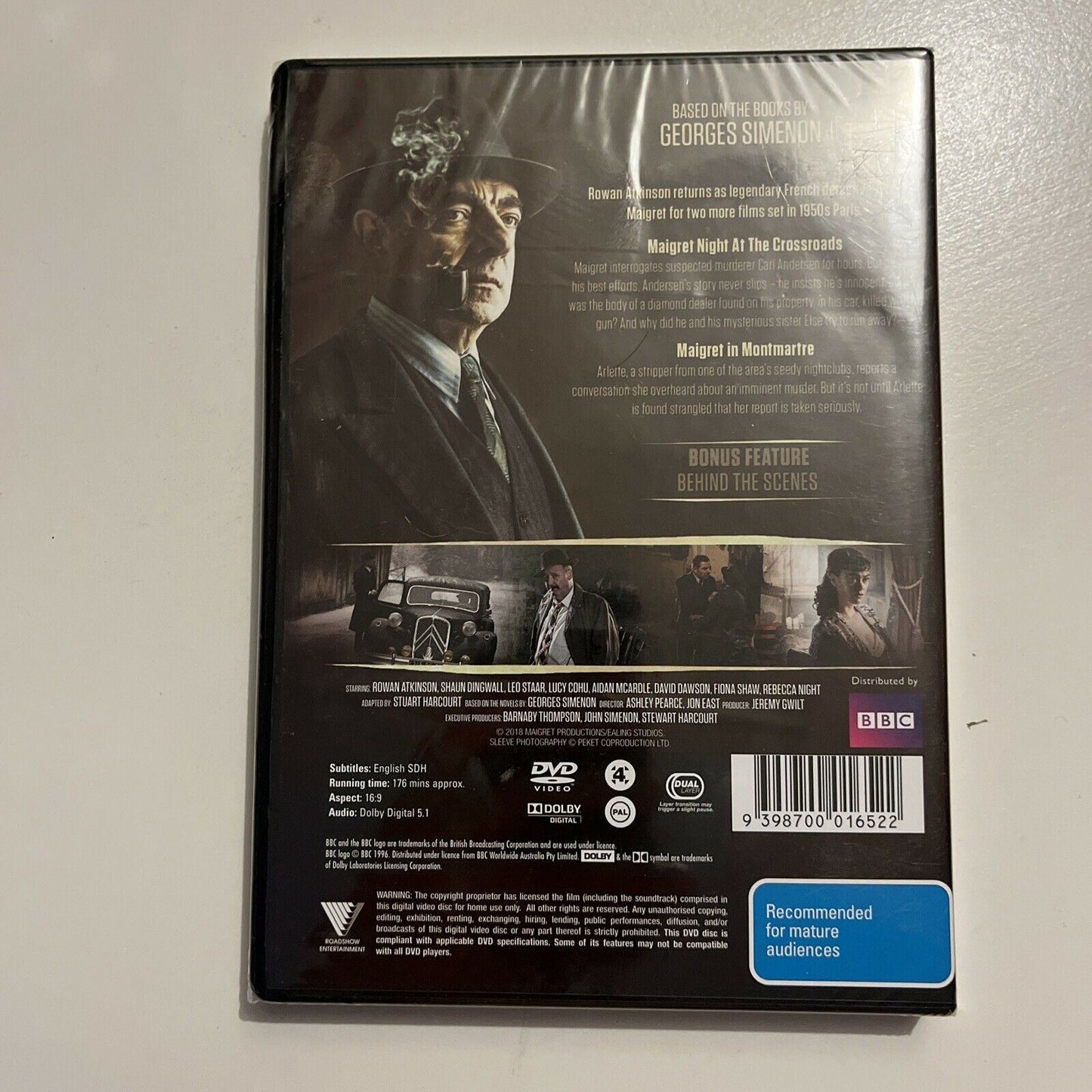 *New Sealed* Maigret : Series 2 (DVD, 2018) Rowan Atkinson Region4