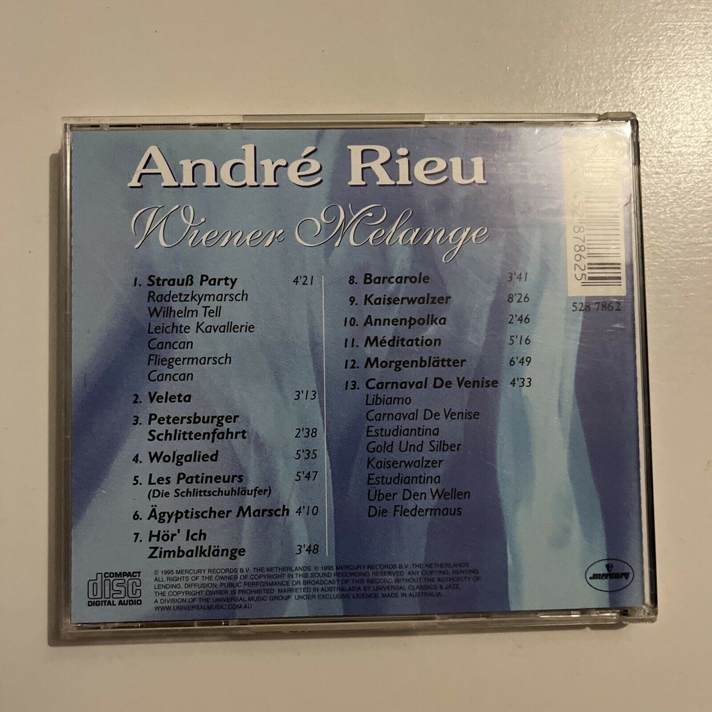 Andre Rieu - Wiener Melange (CD, 1995)