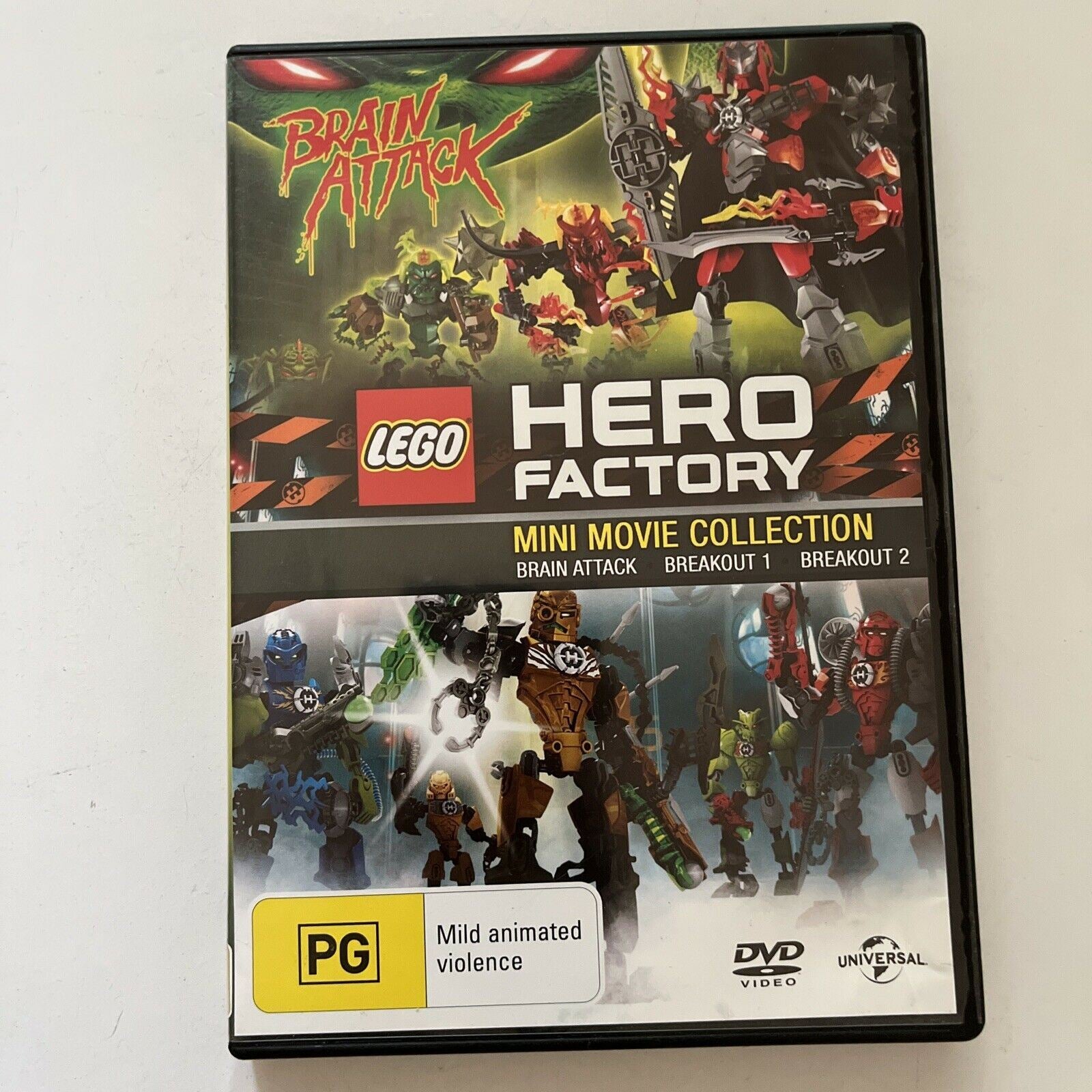 LEGO Hero Factory Mini Movie Collection: Brain Attack + Breakout 1 & 2 –  Retro Unit