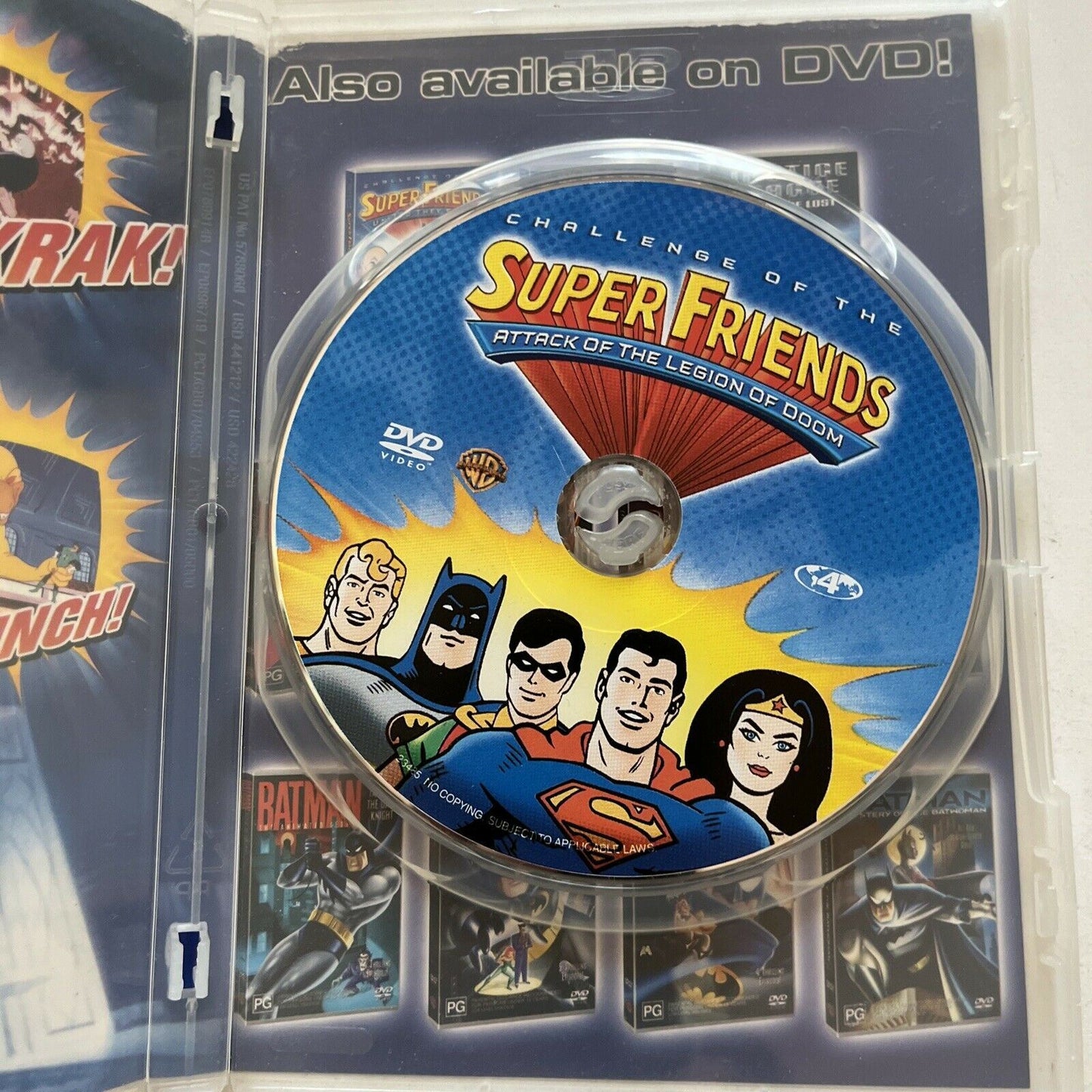 Challenge Of The Super Friends: Attack Of The Legend Of Doom (DVD, 1978) Region4