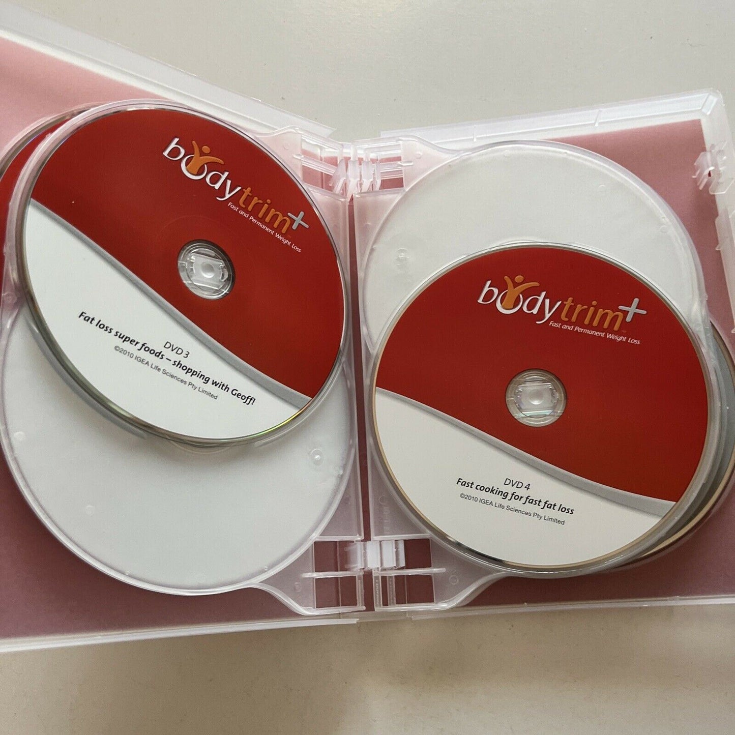 BodyTrim + Fast & Permanent Weight Loss (DVD + CD, 2010, 8-Disc) All Regions