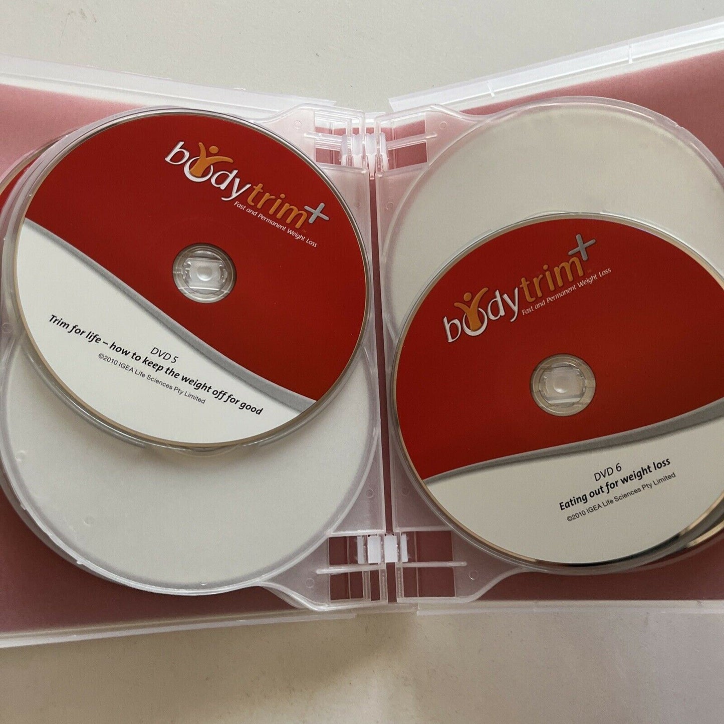 BodyTrim + Fast & Permanent Weight Loss (DVD + CD, 2010, 8-Disc) All Regions