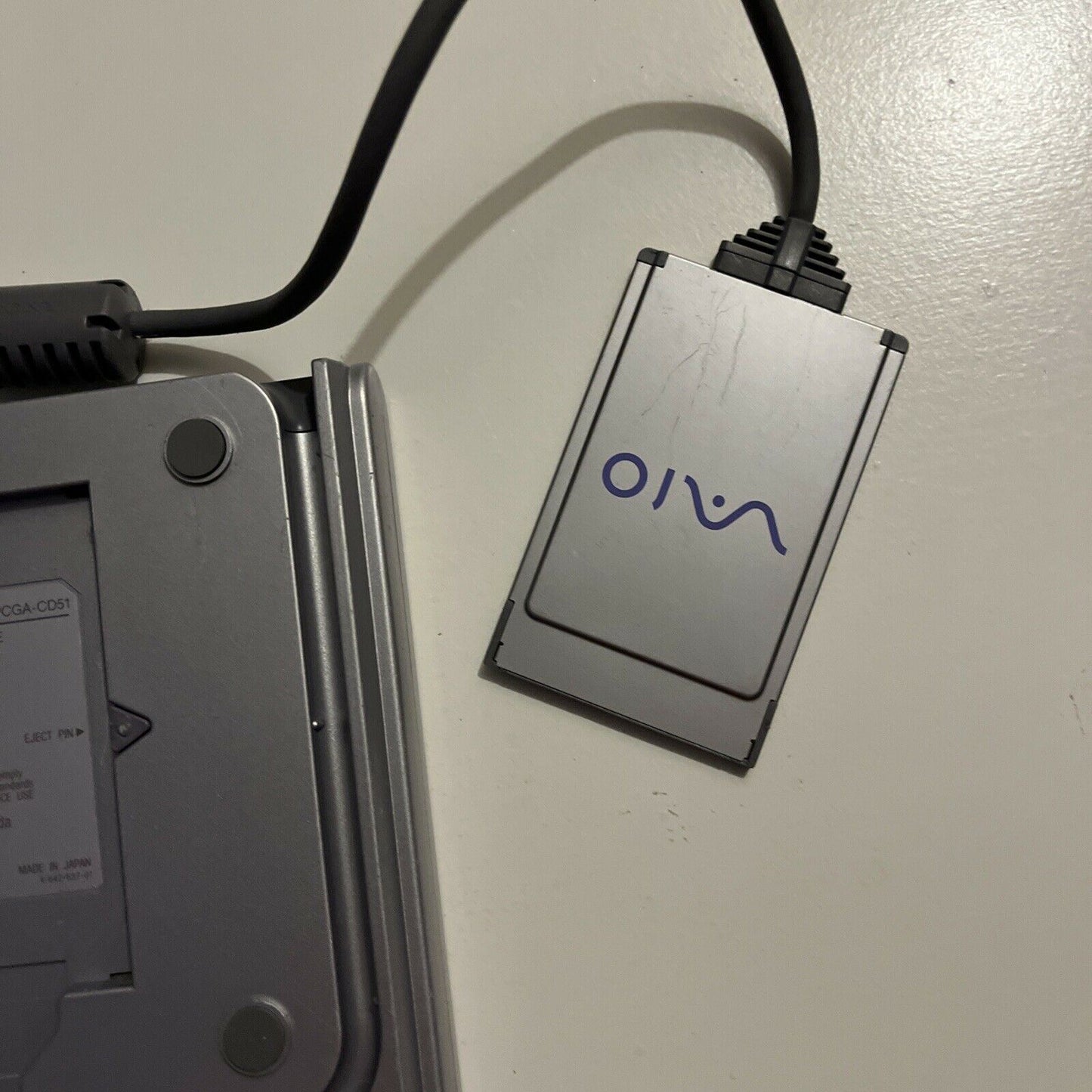 Sony Vaio CD-ROM Drive PCGA-CD51 with PCMCIA Card