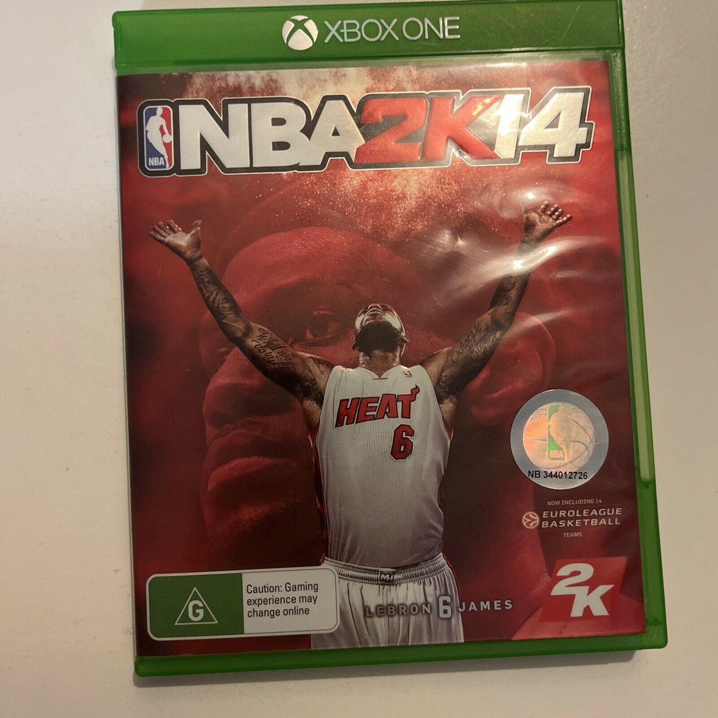 NBA 2K14 & NBA Live 14 Microsoft XBOX ONE Lebron James & Kyrie Irving